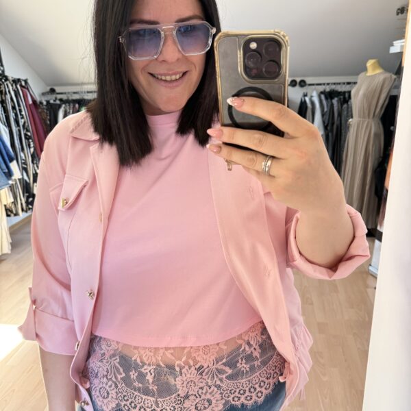 Shirt mit Spitze 0154