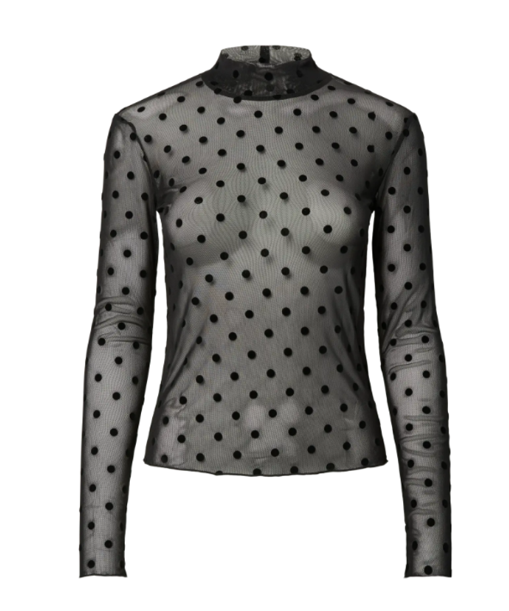 pOLKA dOT SHIRT